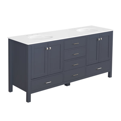 Find The Perfect Gray 72 Inch Vanities Wayfair